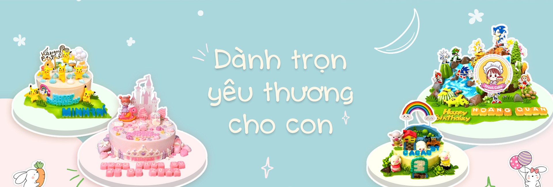 banner banh sinh nhat cho be